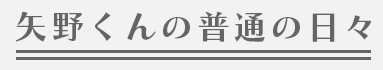 矢野くんの普通の日々